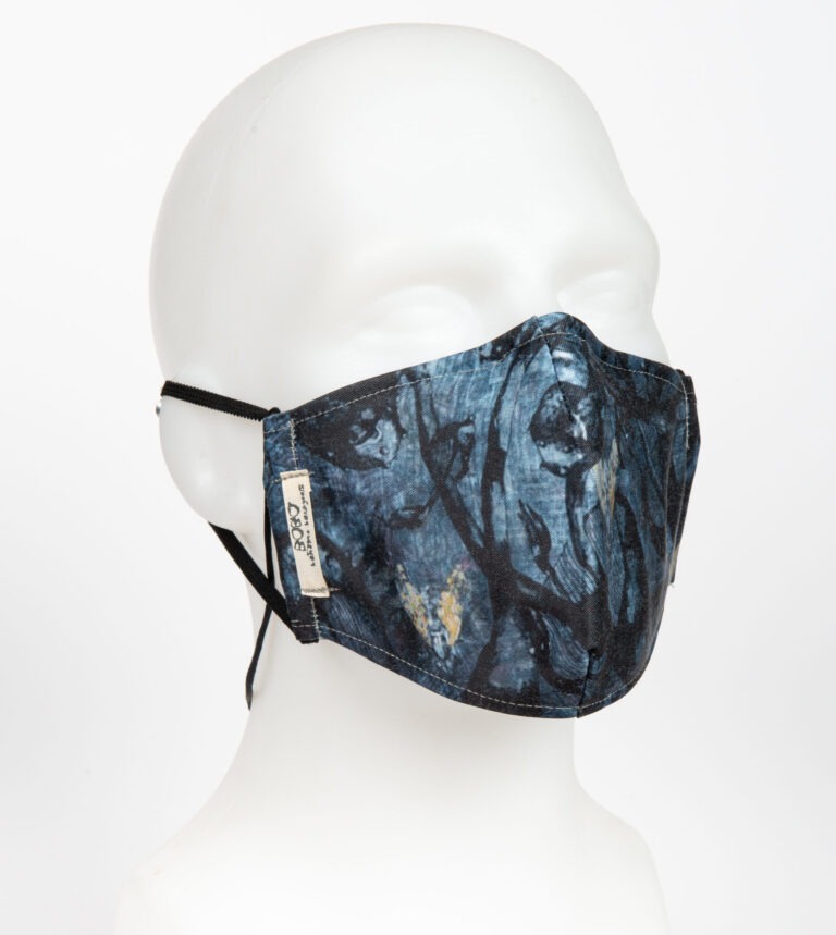 Yüz Maskesi – Art Works – Gri- M/L